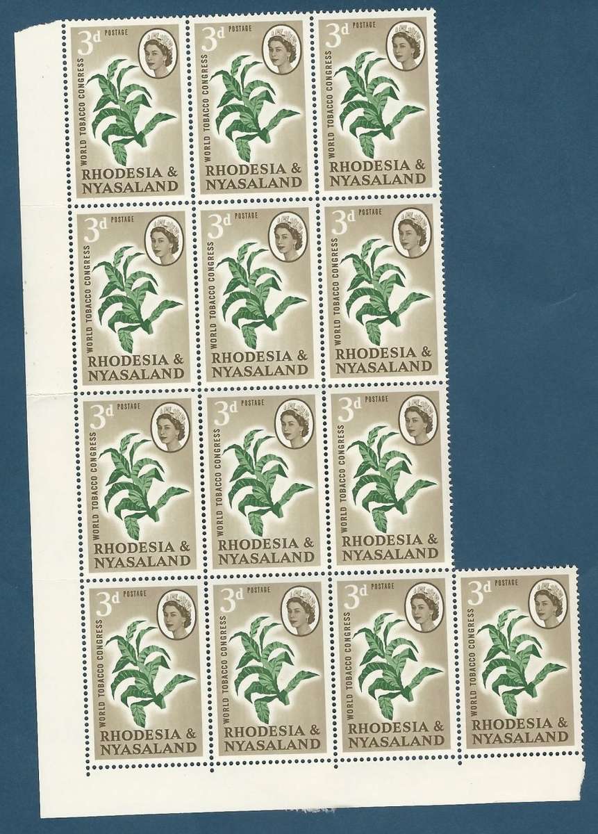 Rhodesia & Nyasaland  SACC44 World tobacco Congress