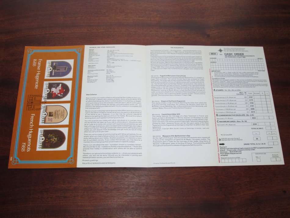 RSA Information Bulletin 198 French Huguenots