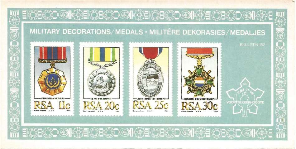 RSA Information Bulletin 182 Military Decorations