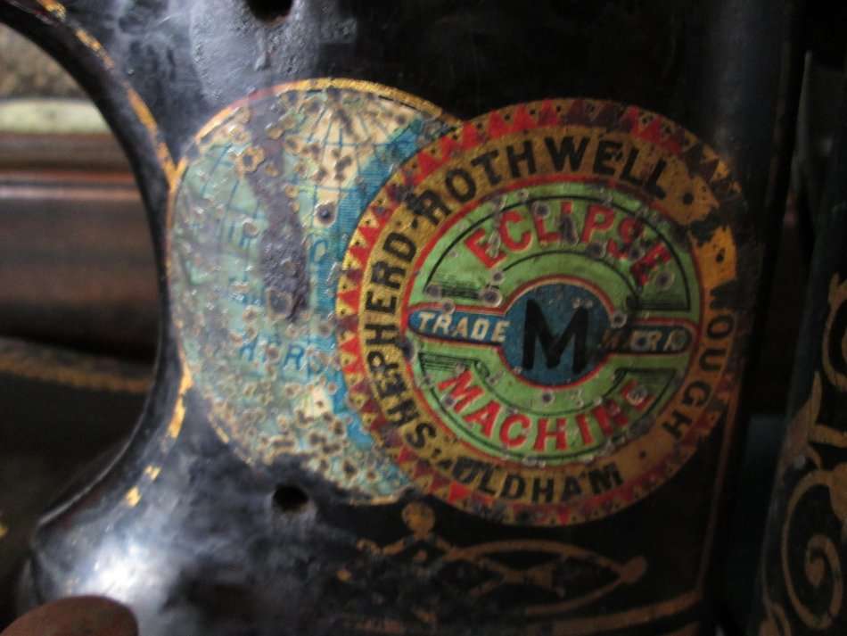 Shepherd, Rothwell & Hough Eclipse Sewing machine produced around 1891