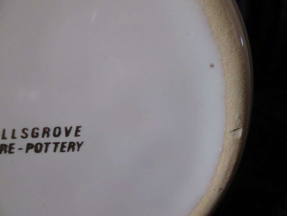 Willsgrove Ware potteries. Rhodesia "Gifford"