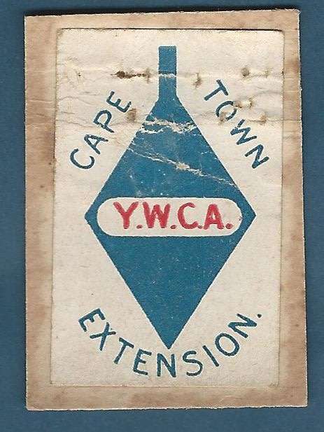 War Label "Y.W.C.A. Cape Town Extension"