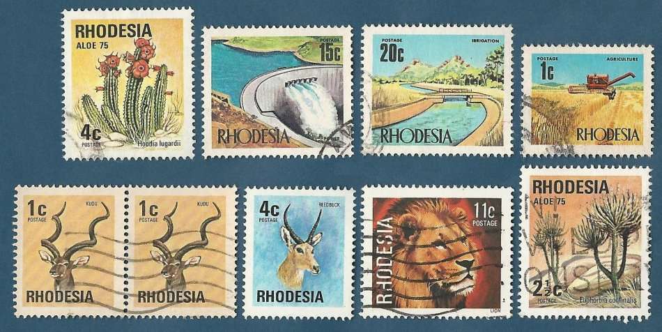Used Rhodesian Stamps