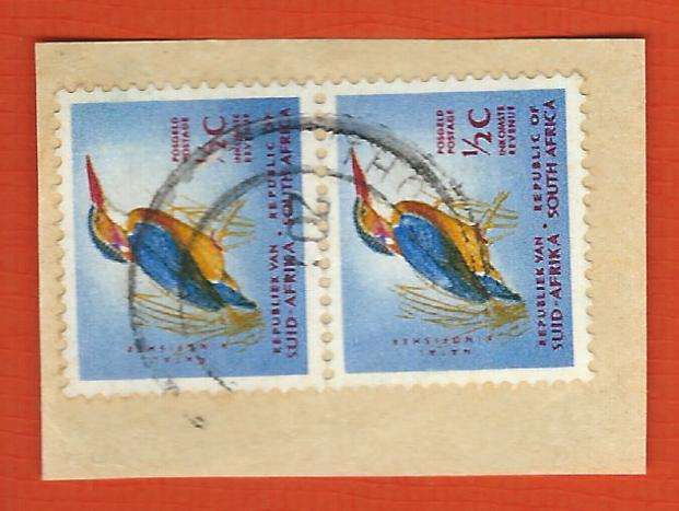 RSA  Postmark/ Post mark/ cancel/ used on paper