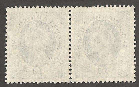 Rhodesia&Nyasaland 1d - Pair- Used- Cancel- Postmark- Post Mark