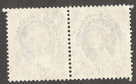 Rhodesia&Nyasaland 1d - Pair- Used- Cancel- Postmark- Post Mark