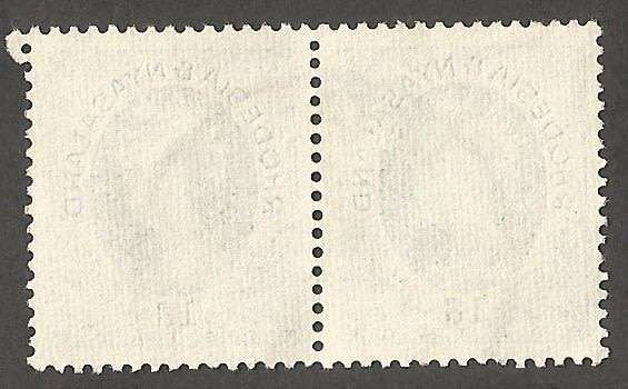 Rhodesia&Nyasaland 1d - Pair- Used- Cancel- Postmark- Post Mark