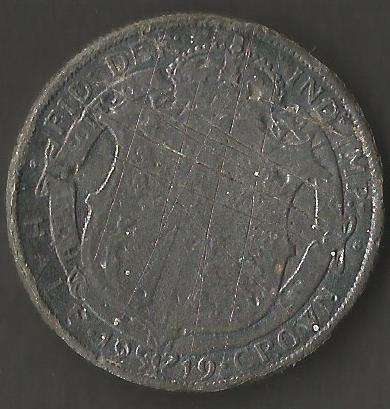 Coins - Great Britain 1919 Half Crown - Numismatics