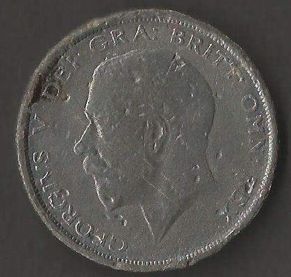 Coins - Great Britain 1919 Half Crown - Numismatics