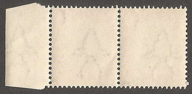 Union of South Africa 1d, SU1D for SUID, Inverted WMK. Sheet number lower than normal.