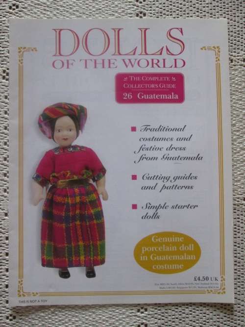 Dolls of The World book. - 26 Guatemala