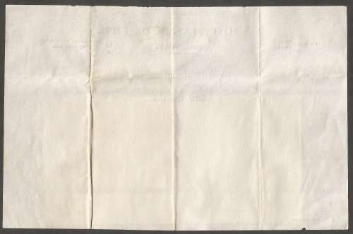 Southern Rhodeasia Receipt, Wightman and Co.1938