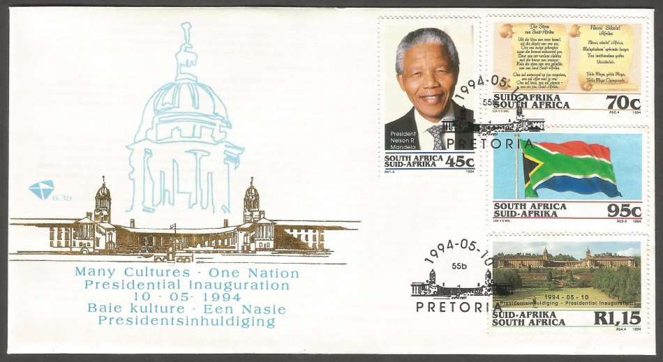 RSA FDC6.3b Nelson Mandela Presidential Inauguration