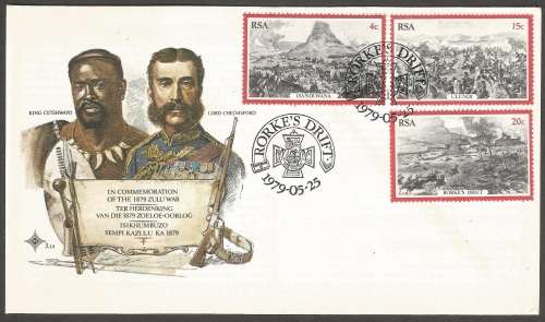 RSA FDC3.14 Zulu Battle Centenary
