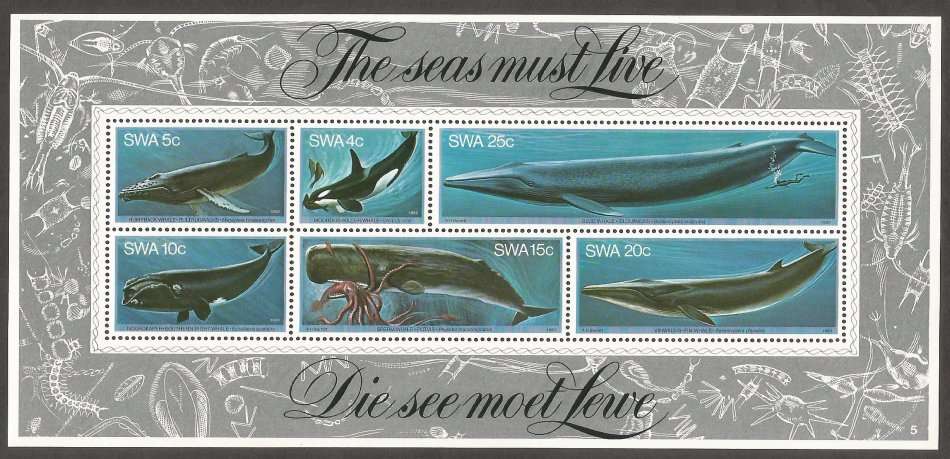 South West Africa- MNH-M/S- Thematic