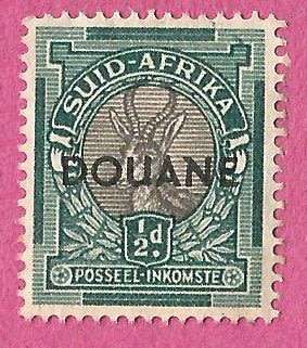 Union of South Africa Douane- Used- Cancel- Postmark- Post mark- Thematic