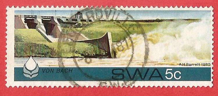 South West Africa- Used- Cancel- Postmark- Post mark- Thematic