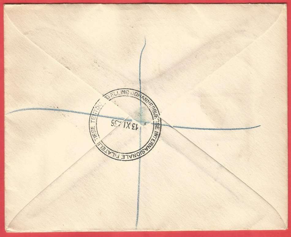 FDC- Union of South Africa- 1936- Jipex Covers- Used- Cancel