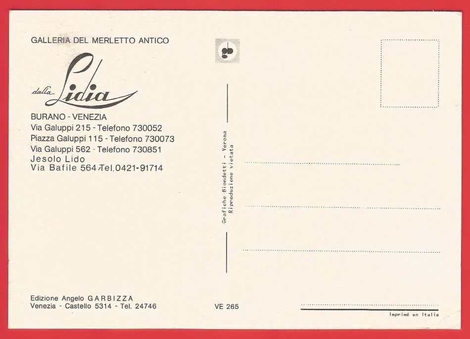 Postcard- Post Card- Unused- Thematic- Art- Craft- Lace- Heritage- Tapestry