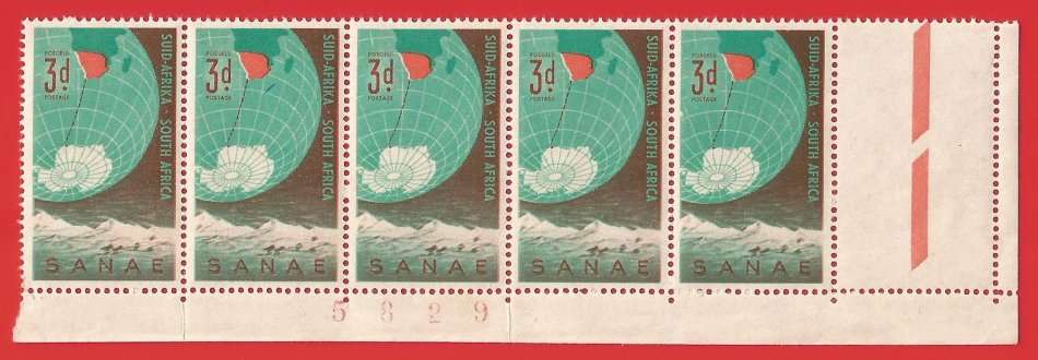 Union of South Africa- MNH-Sheet Number- SACC177 1959 Antarctic Expedition-Thematic-Earth