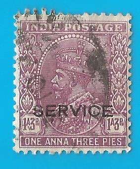 India- Used- Cancel- Postmark- Post mark-Thematic-Famous Person
