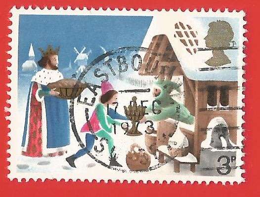 England- Used- Cancel-Thematic-Christmas