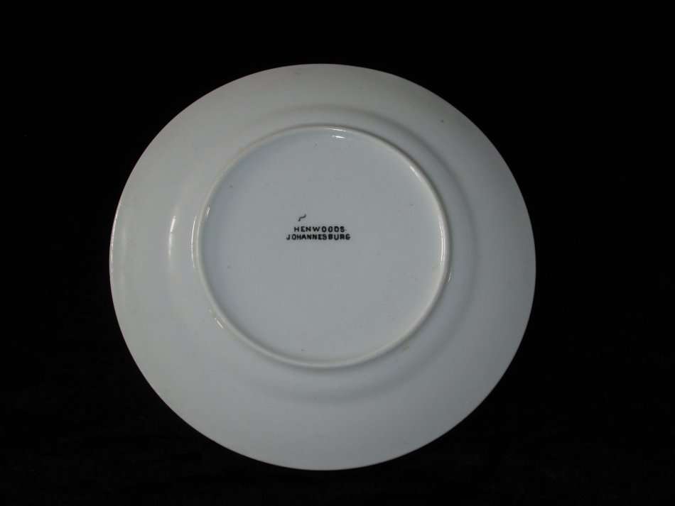 Plate-Henwoods-Johannesburg 15.5cm Diameter