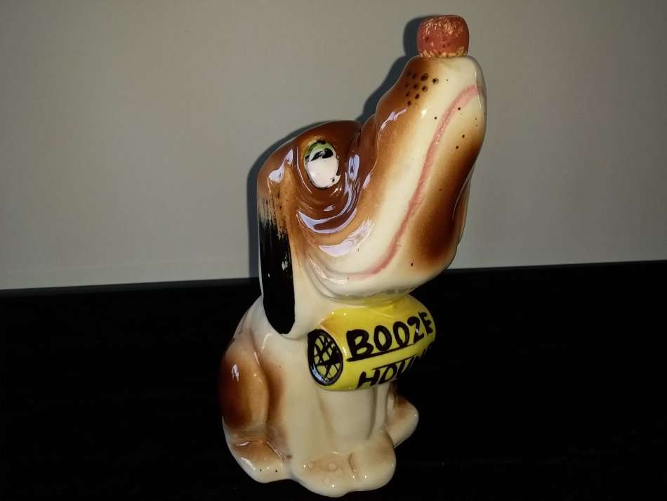 Crown Fine Ceramic-Dog Decanter