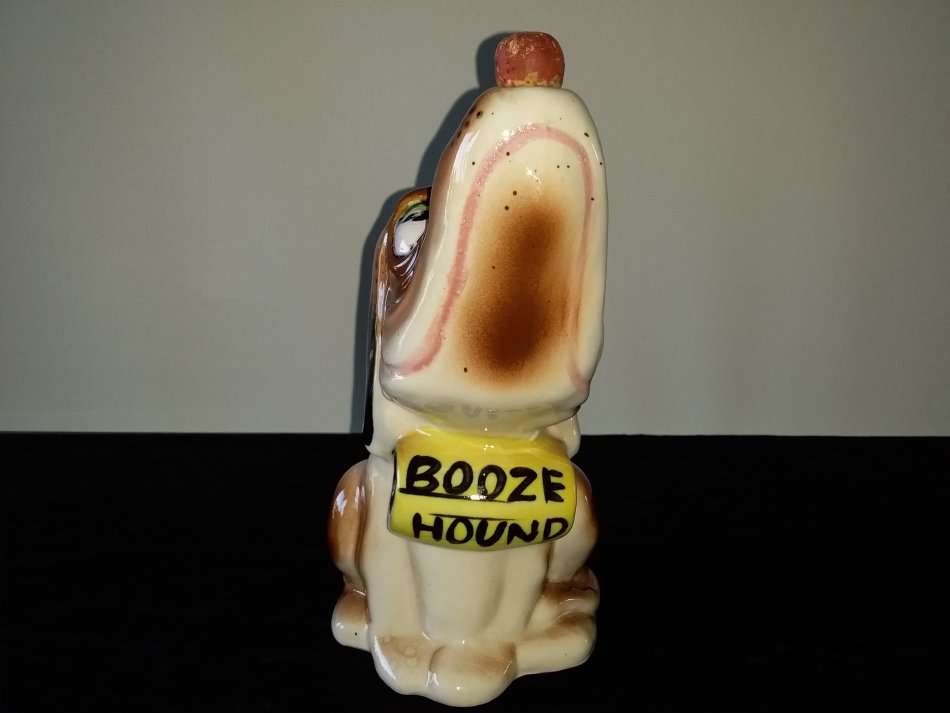 Crown Fine Ceramic-Dog Decanter