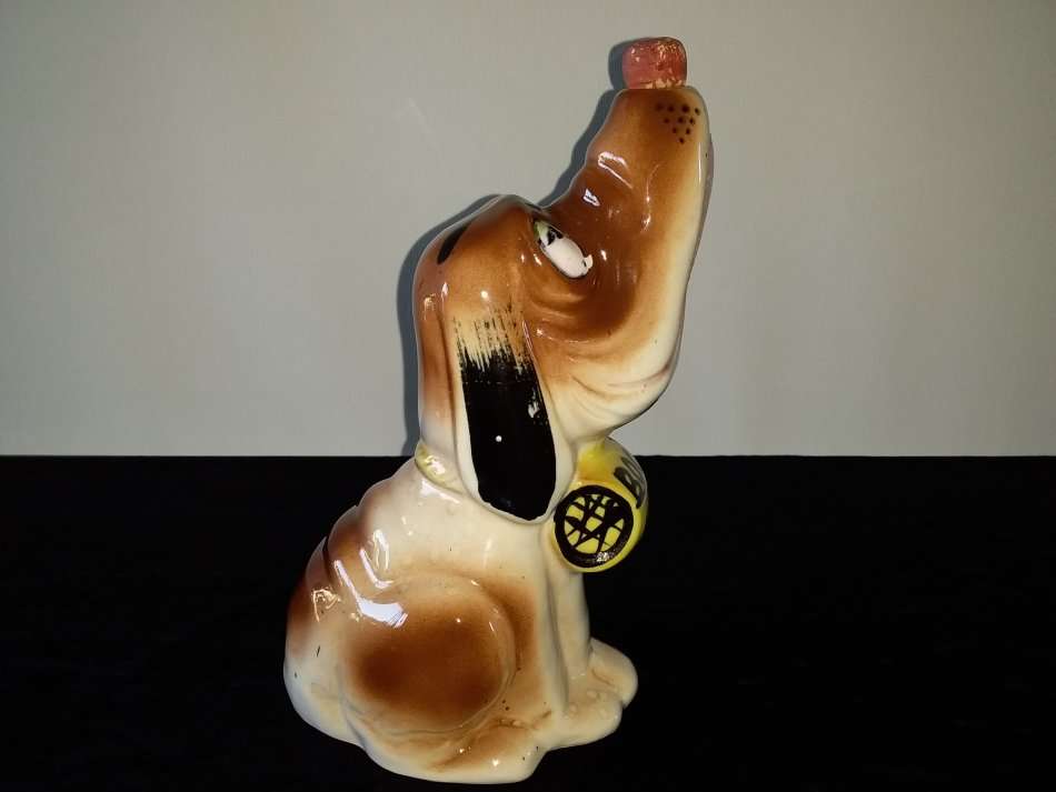 Crown Fine Ceramic-Dog Decanter