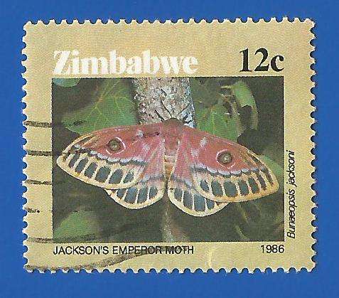 Zimbabwe- 12c- Used- Thematic- Fauna