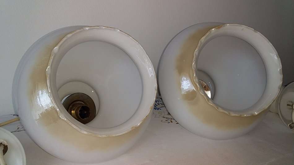 Pair of Ceiling Lights- Vintage