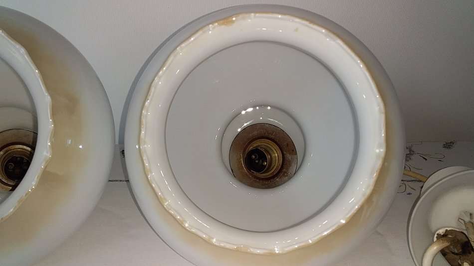 Pair of Ceiling Lights- Vintage