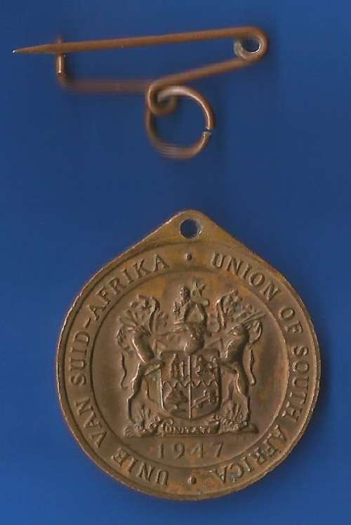 Medallions-Commemorative-1947-Royal Visit-Union of South Africa