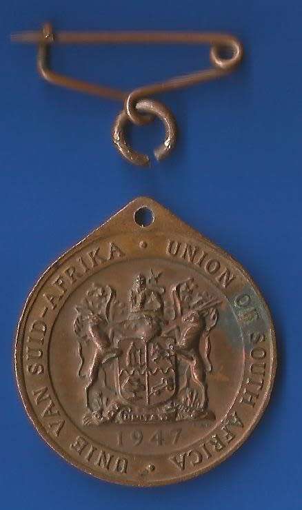 Medallions-Commemorative-1947-Royal Visit-Union of South Africa