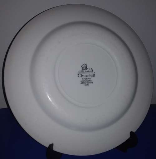 Churchill `Willow` Pattern - England - Dinner plate