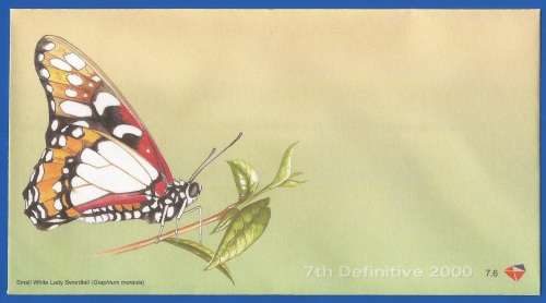 RSA-Unserviced FDC-Cover-No7.6-Thematic-Fauna-Butterfly