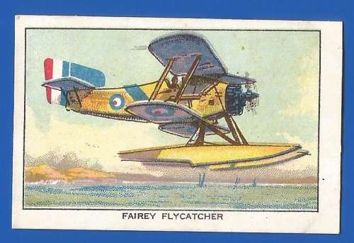 Vintage-Collectable-1xCigarette/Tobacco Card-No34-British Aeroplanes-Thematic-Transport-Plane