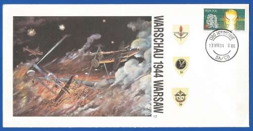 South African Air Force-FDC-No17-1984-No 3440 of 10000-Thematic-Military-Plane-Air Force
