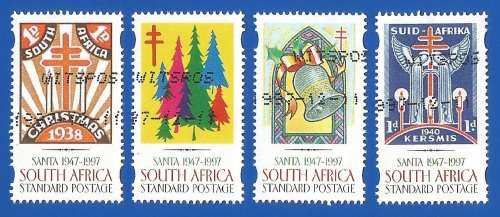 RSA-Used-1997-Santa Anniversary of Christmas Stamps-Thematic-Christmas