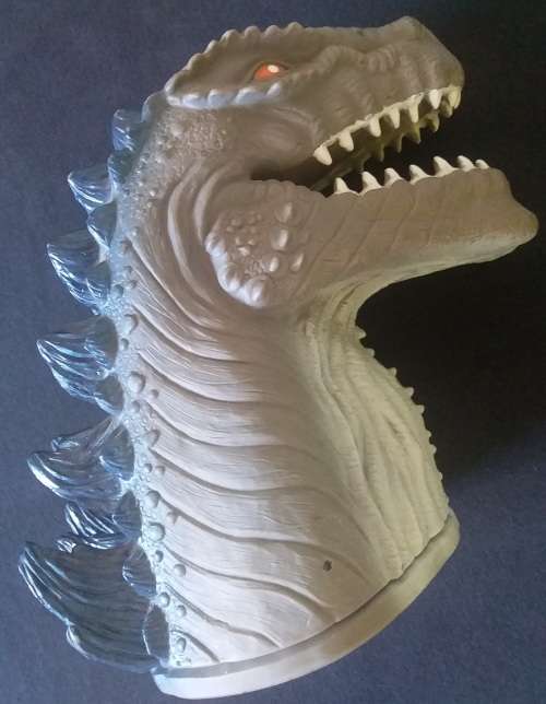 Vintage-Collectable-1998 TOHO Godzilla Hand Pupet-Toy
