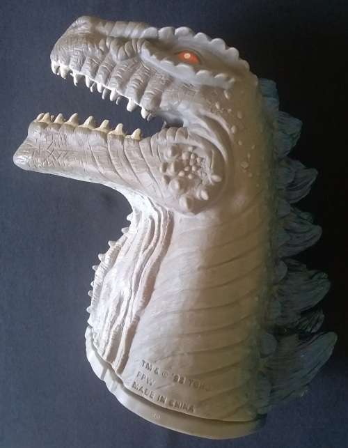 Vintage-Collectable-1998 TOHO Godzilla Hand Pupet-Toy