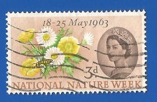 England-Used-Thematic-Queen-Nature-Flora-Flowers