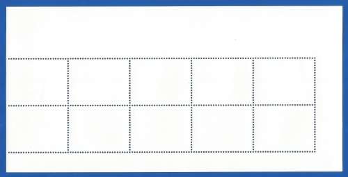 RSA-2001-MNH-Sheetlet-SACC1368-The Big Five Setenant Strip of 5 Stamps-Thematic-Fauna-Big Five