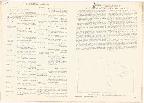 Reference Material-Philately-German East Africa- 2xPages-ENG-Photocopies