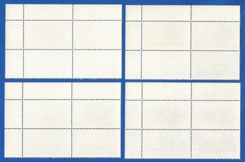 RSA-1989-MNH-Control Blocks-SACC711-714-South African Energy Sources-Thematic-Energy-Industrial