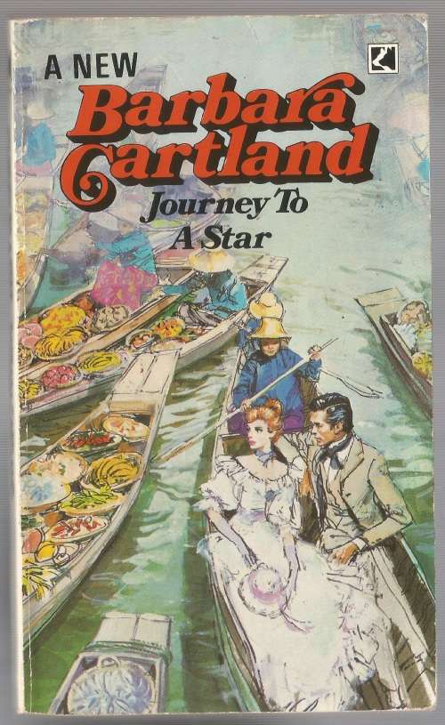 Book-Journey to a Star-Barbara Cartland-1984-144-page Book-Fair Condition-Soft-Cover