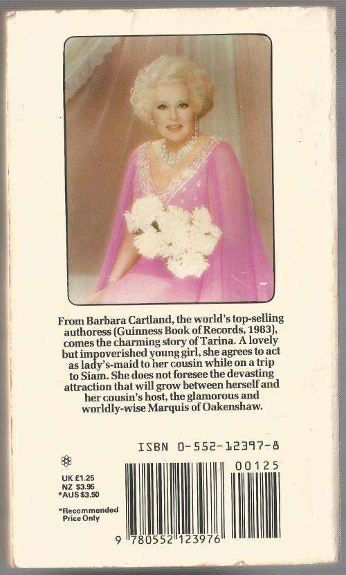 Book-Journey to a Star-Barbara Cartland-1984-144-page Book-Fair Condition-Soft-Cover
