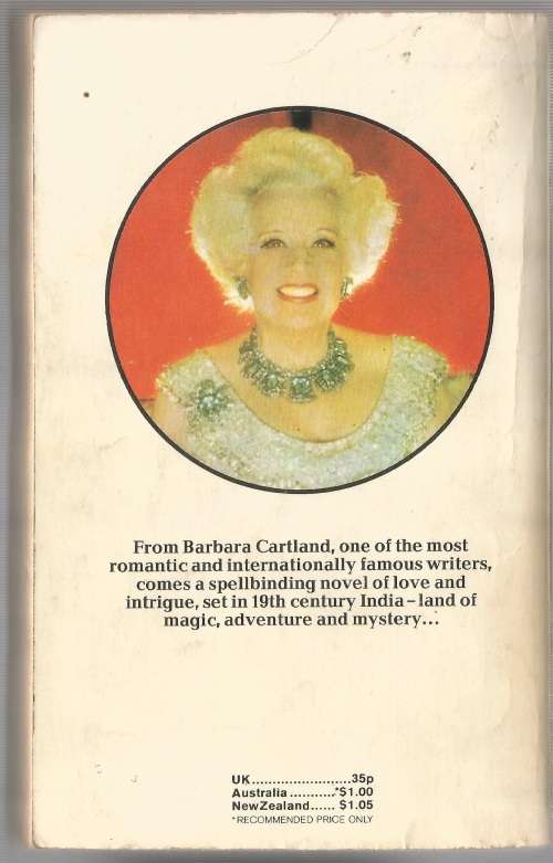 Book-The Karma of Love-Barbara Cartland-1974-174-page Book-Fair Condition-Soft-Cover