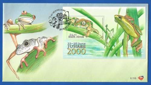 2000-Republic of South Africa-Junass Miniature Sheet-SACC6.116-First Day Cover